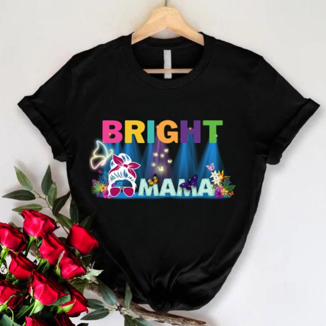 T-shirt Mignonne chemise maman, Mère Lumineuse, Cadeau de  (Créateur téléchargé)