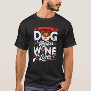 T-shirt Mignonne Chien Mère Shiba Inu Chien Mère Fête 1