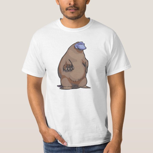 T-shirt mignonne chubby platypus (Devant)