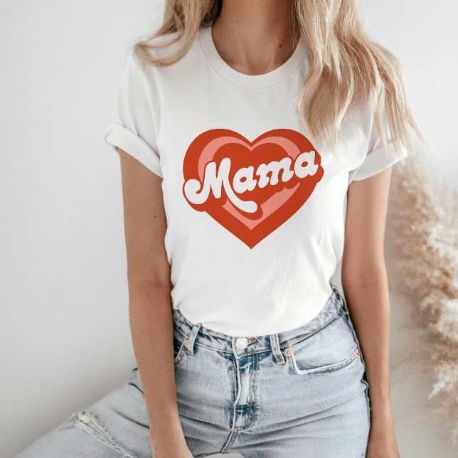 T-shirt Mignonne coeur maman Mini mère fille (Créateur téléchargé)