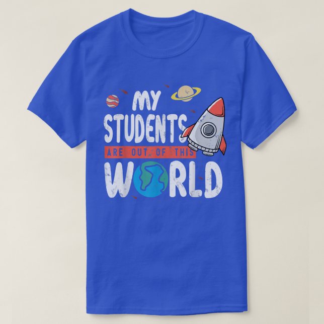 T-shirt Mignonne Conception De Professeur Mes Étudiants En (Design devant)
