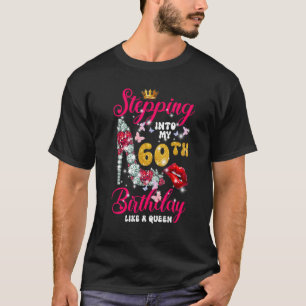 T-shirt Mignonne Entrée En Mon 60E Anniversaire Comme Une 