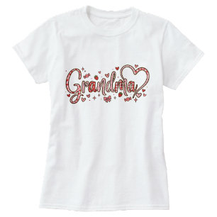 T-shirt Mignonne, fantaisiste et chaleureuse grand-mère