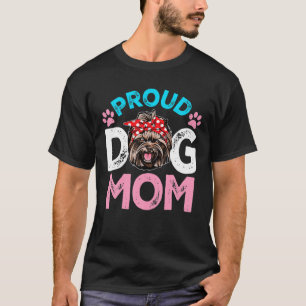 T-shirt Mignonne Fier Yorkshire Terrier Chien Maman Drôle