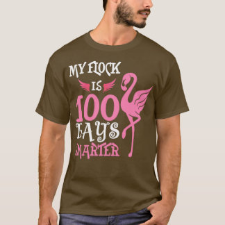 T-shirt Mignonne Flamant rose Enseignant Étudiant Mon Trou