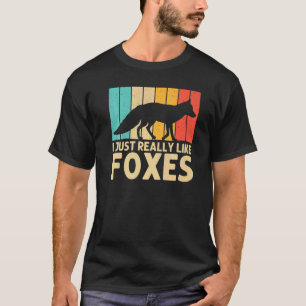 T-shirt Mignonne Fox Pour Hommes Femme Fennec Fox Arctic F