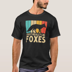 T-shirt Mignonne Fox Pour Hommes Femme Fennec Fox Arctic F