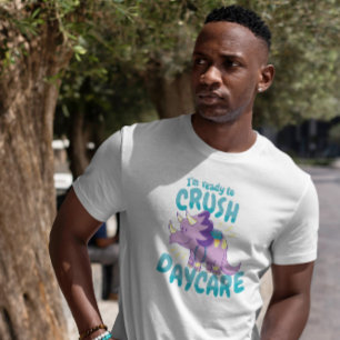 T-shirt Mignonne garderie Dino