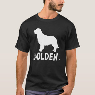 T-shirt Mignonne Golden Retriever Chien