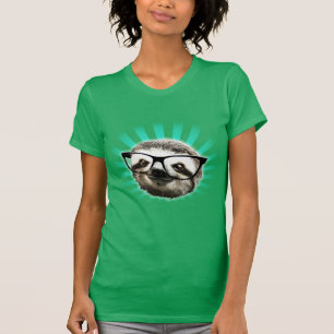 T-shirt Mignonne ! Hipster Sloth