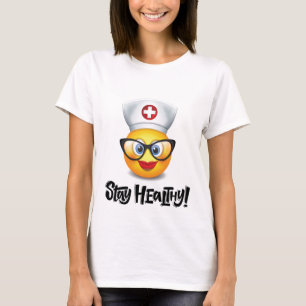 T-shirt Mignonne infirmière Emoji