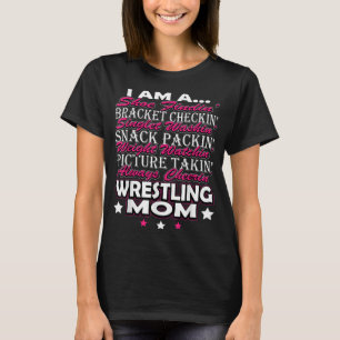 T-shirt Mignonne Je suis une maman luttant Maman maman mam