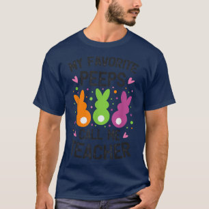 T-shirt Mignonne journée de Pâques Drôle Mes Étudiants Fav