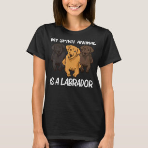 T-shirt Mignonne Labrador Pour Hommes Femme Chien Chien Ch