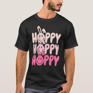 T-shirt Mignonne Lapin de Pâques Oreilles Hoppy Crew Ne vo