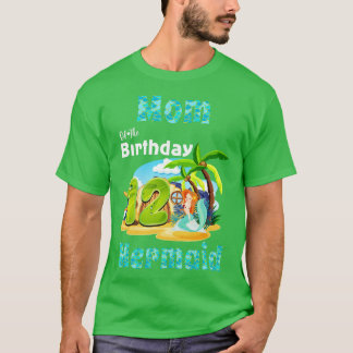 T-shirt Mignonne Maman Du 12E Anniversaire