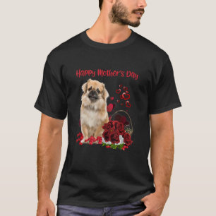T-shirt Mignonne maman Fleur Joyeux Fête des Mères Amour C