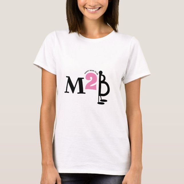 T-shirt Mignonne Maman M2B À Être (Devant)