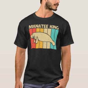 T-shirt Mignonne Manate Pour Hommes Garçons Vache De Mer D