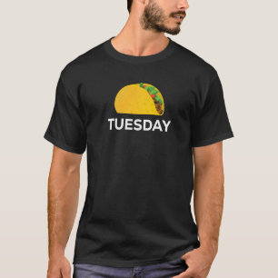 T-shirt Mignonne Mardi Fun Taco Food Day Meme