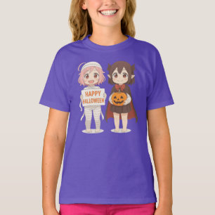 T-shirt mignonne mummy & vampire filles