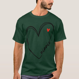 T-shirt Mignonne neuf Avec Coeur Fille Femme Maman Mère 