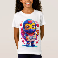 Mignonne Ninja Romance ! Cadeau spécial Anniversai