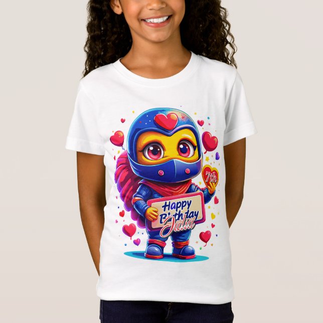T-Shirt Mignonne Ninja Romance ! Cadeau spécial Anniversai (Devant)