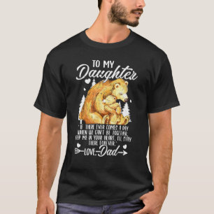 T-shirt Mignonne ours Famille Fille Meilleur Papa Jamais