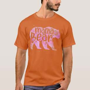 T-shirt Mignonne ours maman animal maman ours famille mama