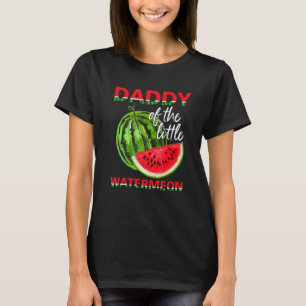 T-shirt Mignonne Papa De La Petite Pastèque Pour Hommes