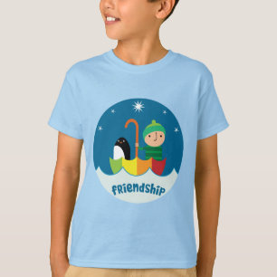 T-shirt Mignonne Pré École K Perdu Et Trouvé Amitié
