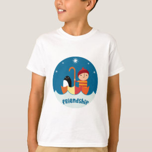 T-shirt Mignonne Pré École K Perdu Et Trouvé Amitié