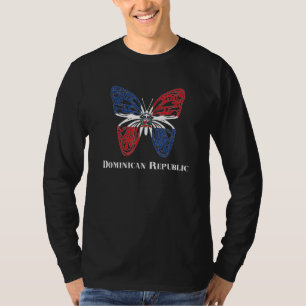 T-shirt Mignonne République Dominicaine Drapeau Parade de