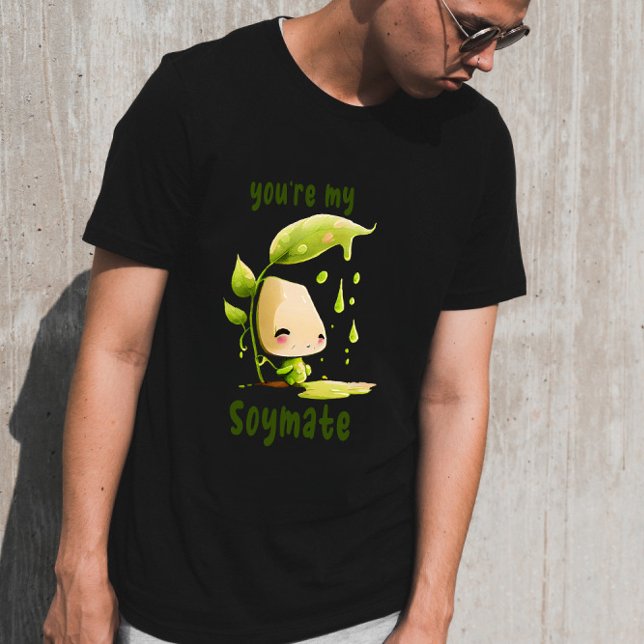 T-shirt Mignonne Saint Valentin, tu es mon soymat (Créateur téléchargé)