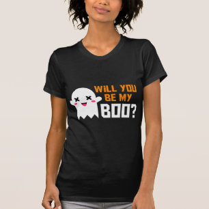 T-shirt Mignonne Seras-Tu Mon Halloween Fantôme De Boo ! P