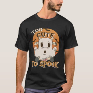 T-shirt Mignonne tenue d'Halloween Fantôme Trop mignonne p