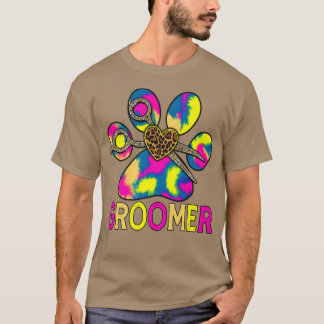 T-shirt Mignonne toilettage chien chat animal toiletteur l