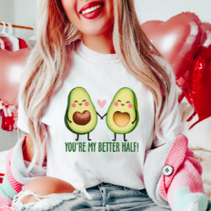 T-shirt Mignonne Tu es mon meilleur demi-couple d'Avocado