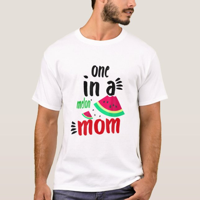 T-shirt Mignonne Watermelon One Dans Un Melon Cool Summer  (Devant)
