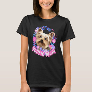 T-shirt Mignonne Yorkie Maman Yorkshire Terrier Propriétai