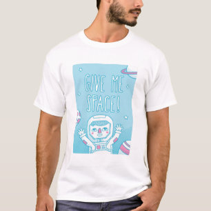 T-shirt Mignons-moi, l'astronaute de Doodle spatial Tee