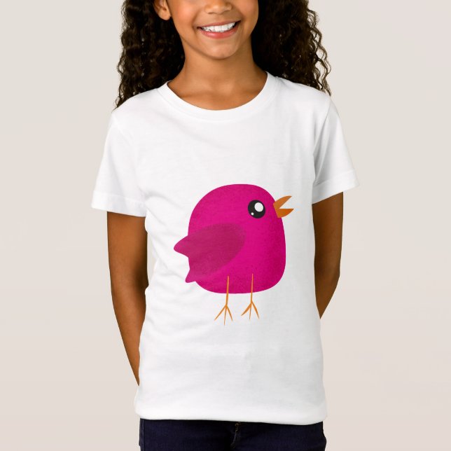 T-Shirt Mignons oiseaux pour enfants   (Devant)