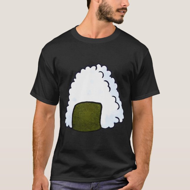 T-shirt mignons onigiri (Devant)