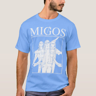 T-shirt Migos Hip hop White