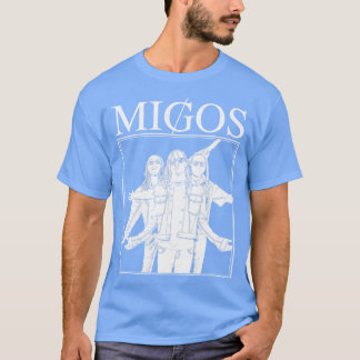 T-shirt Migos Hip hop White