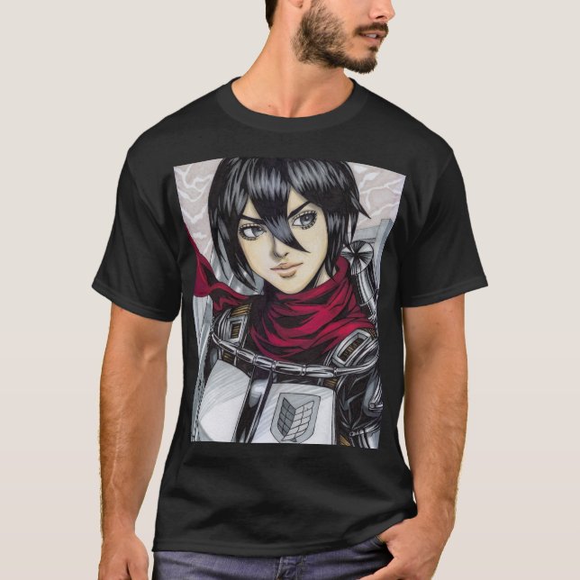 T-shirt Mikasa Ackerman (Devant)