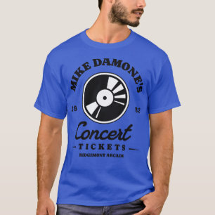 T-shirt Mike Damones Concert Tickets Ridgemont Arcade 1982