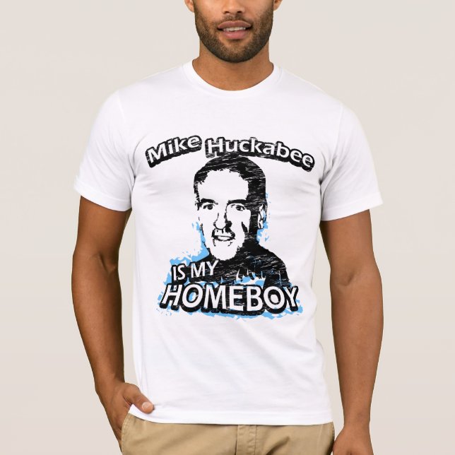T-shirt Mike Huckabee est mon homeboy (Devant)