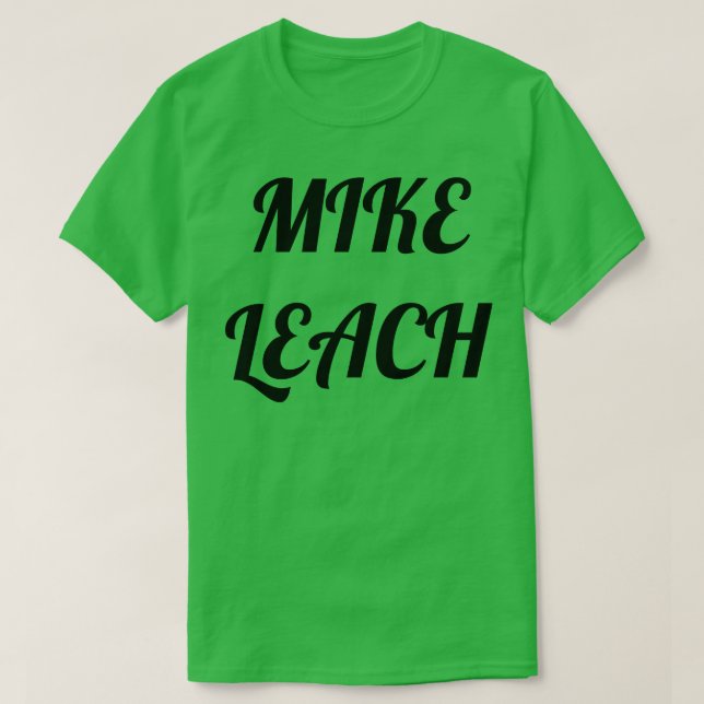 T-shirt Mike Leach (Design devant)